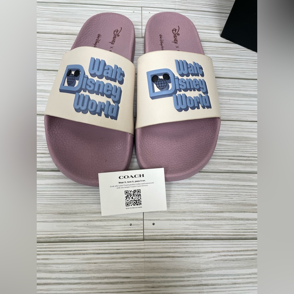 Coach Walt Disney World 50th Anniversary Sandals Women‎ Size 7 - Picture 7 of 15